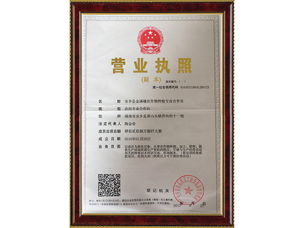 营业执照